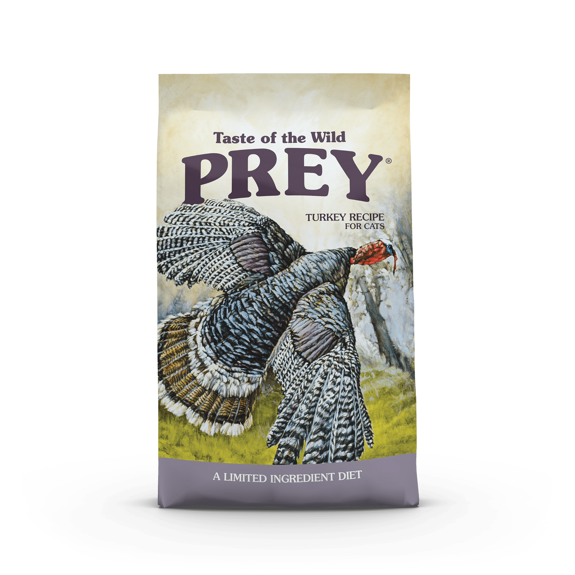 PREY Turkey Limited Ingredient Formula for Cats bag front