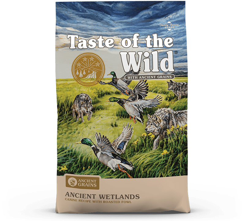 Ancient Grains Wetlands Canine Recipe with Roasted Fowl Bag