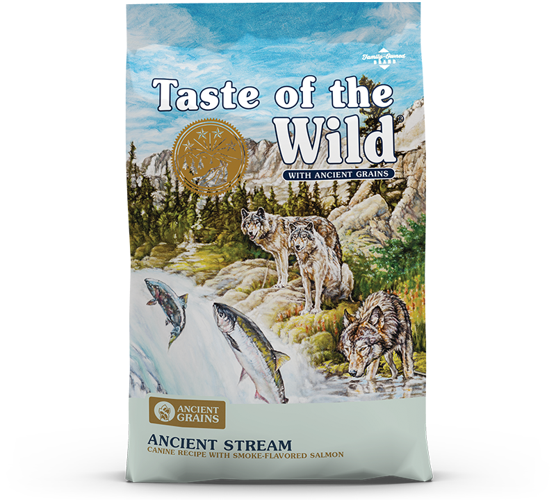 Ancient Stream Canine Recipe with Smoked Salmon Bag